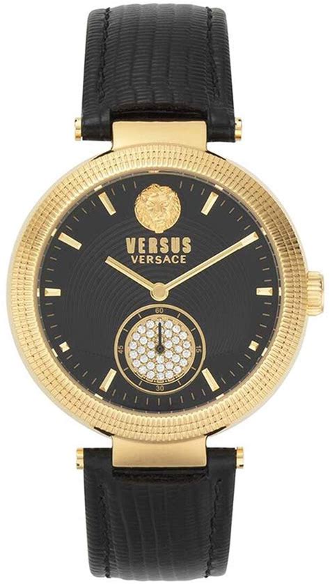 versus versace orologio cinturino in pelle|1.